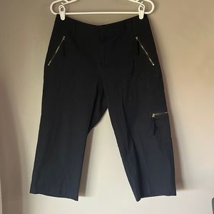 Lauren Ralph Lauren Women’s Navy Cargo Cropped Pants